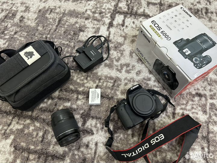 Фотоаппарат canon eos 600d