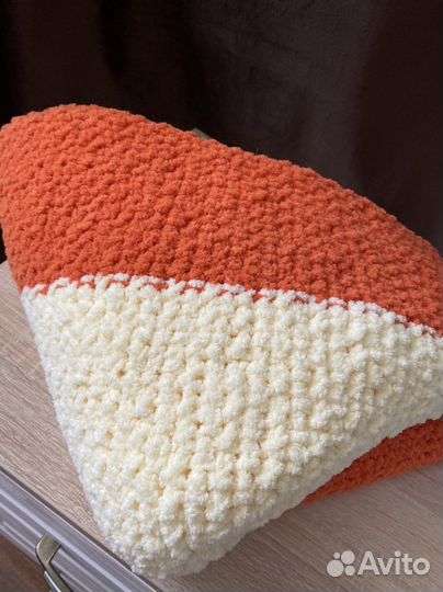 Плед детский вязаный ручная работа