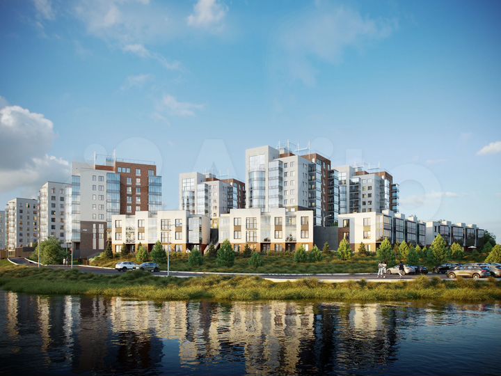 1-к. квартира, 29,3 м², 3/3 эт.