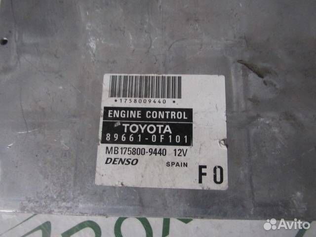 Блок управления двигателем 89661-0F101 Toyota Coro