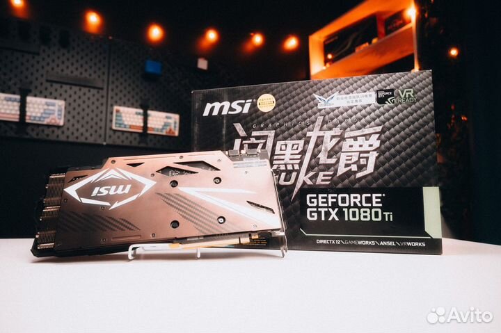 Видеокарта MSI GTX 1080 Ti duke 11G OC