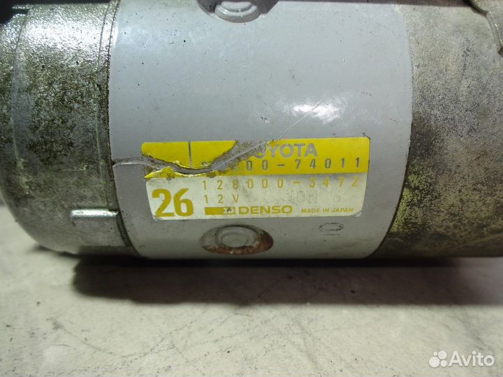 Стартер toyota 4S-FE