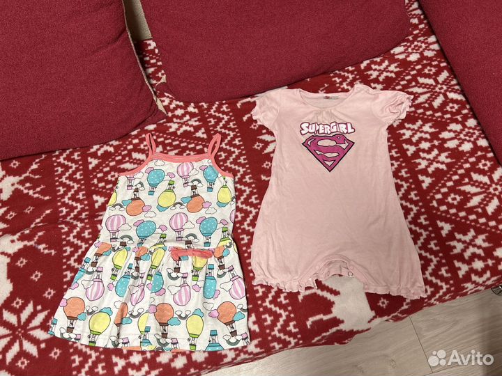 Вещи для девочки 80-86 см
