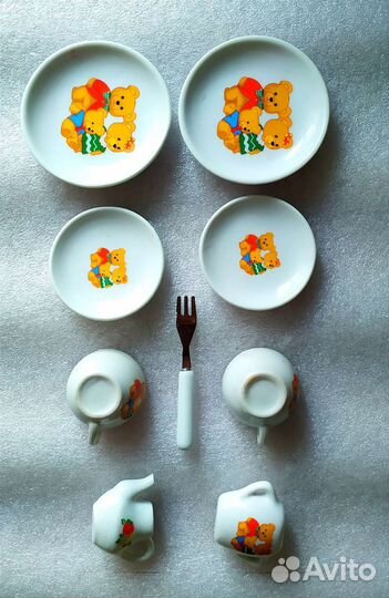 Набор детской минипосуды Tea Set. Фарфор