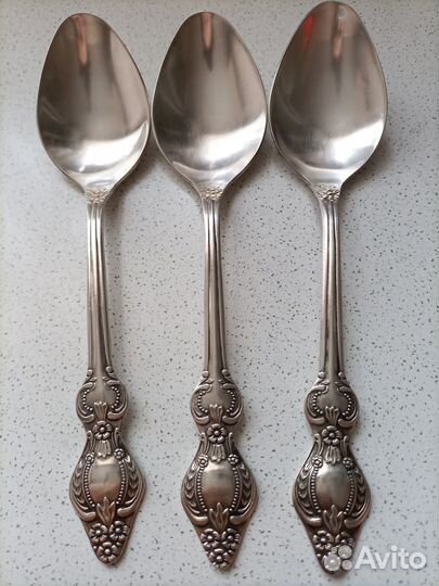 Ложки, вилки, мельхиор СССР