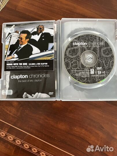Dvd диски музыка eric clapton best