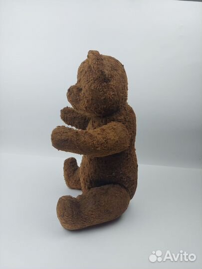 Плюшевый мишка старинный, 20е годы, СССР