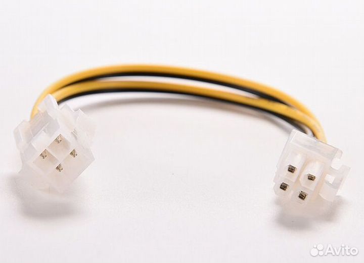 Переходники Molex-4pin, 4pin - 4pin для процессора