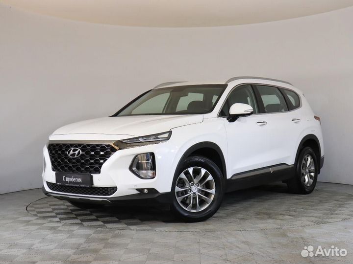 Hyundai Santa Fe 2.2 AT, 2020, 98 500 км