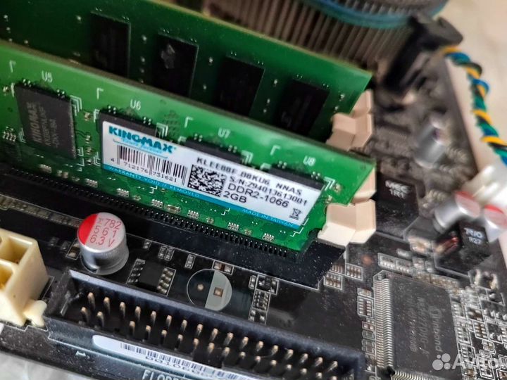 Сборка P5k-e wifi, 8гб, xeon e5450, cooler