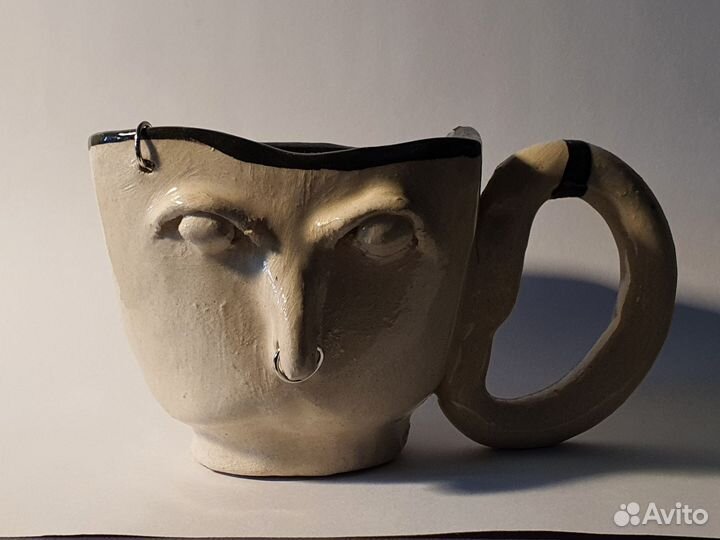 Кружка керамическая ручная работа