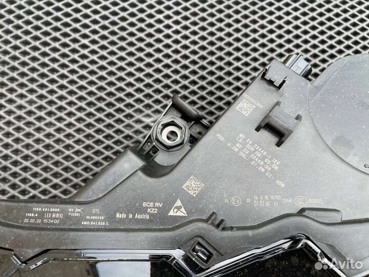 Audi Q7 4m рестайлинг фара левая матричная matrix