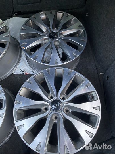 Диски литые r16 на KIA ceed