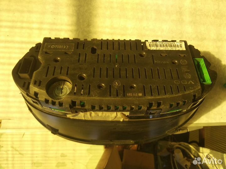 Панель приборов Skoda Fabia