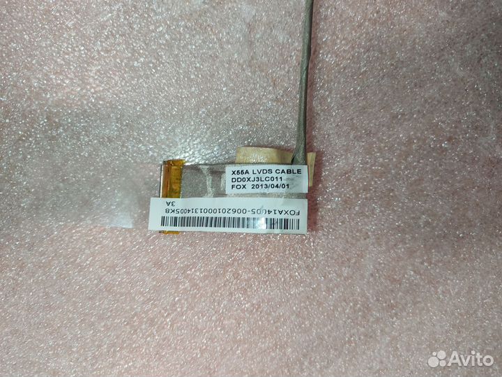 Шлейф матрицы X55A lvds cable DD0XJ3LC010
