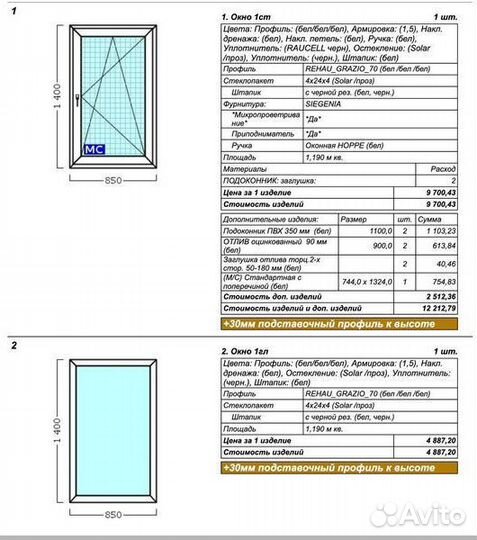 Алюминиевые окна