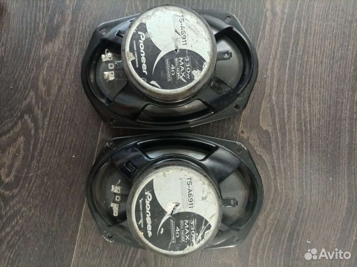 Колонки в авто pioneer ts-a6911