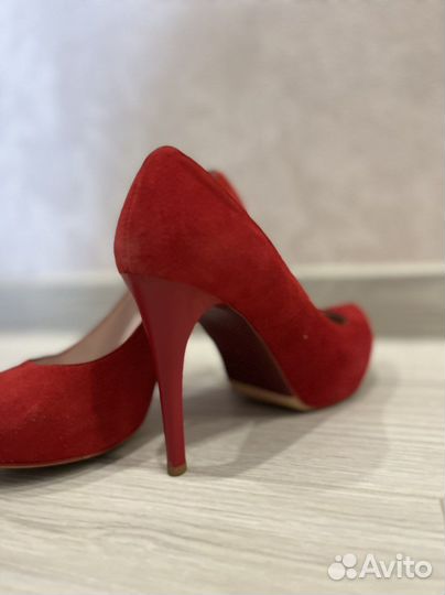 Туфли женские 38 размер натуральная замша