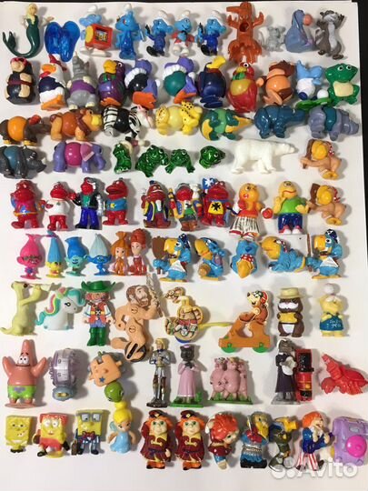 Игрушки из киндера 90х и другие