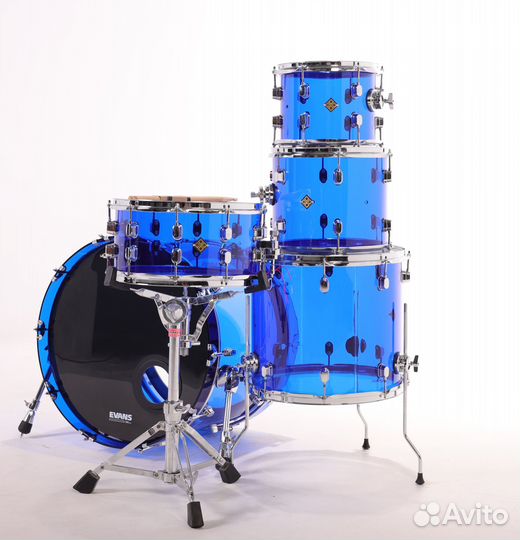 Акриловая ударная установка, б/у