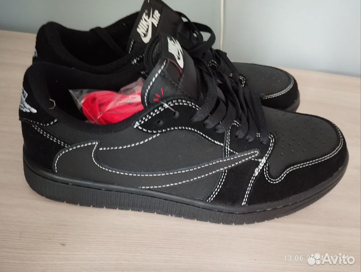 Nike Air Jordan 1 Low Travis Scott Black Phantom