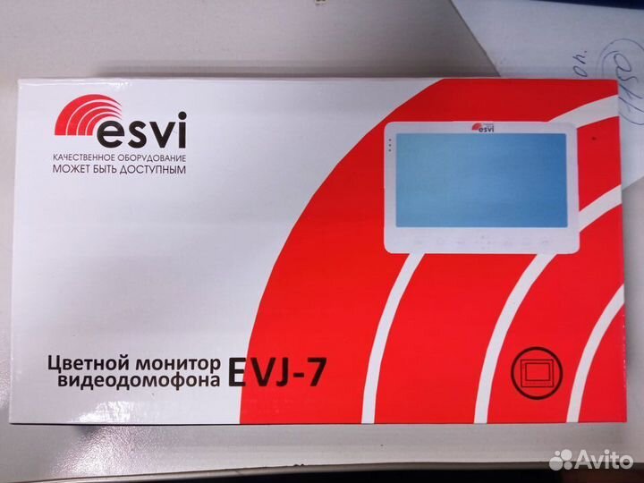 Видеодомофон EVJ-7(w) цветной 7