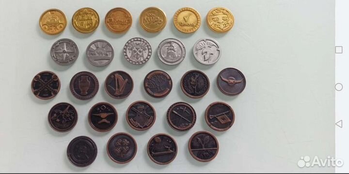 Монеты Сокровищ из пятерочки