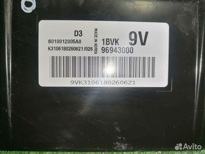 Блок управления Эбу деу матиз