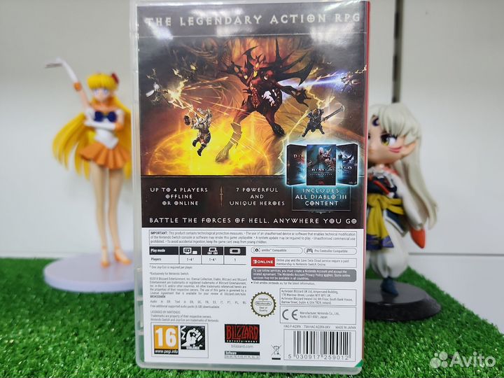 Игра Diablo III: Eternal Collection (Switch)