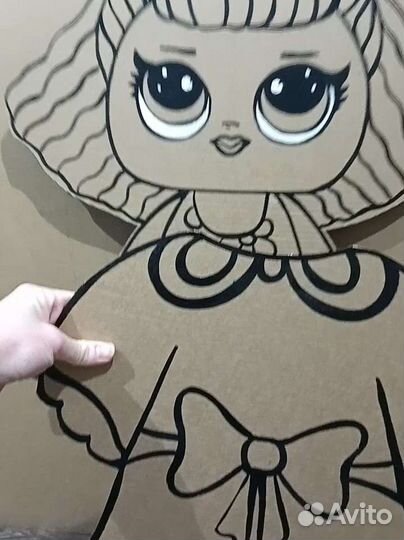 Фотозона декор из картона