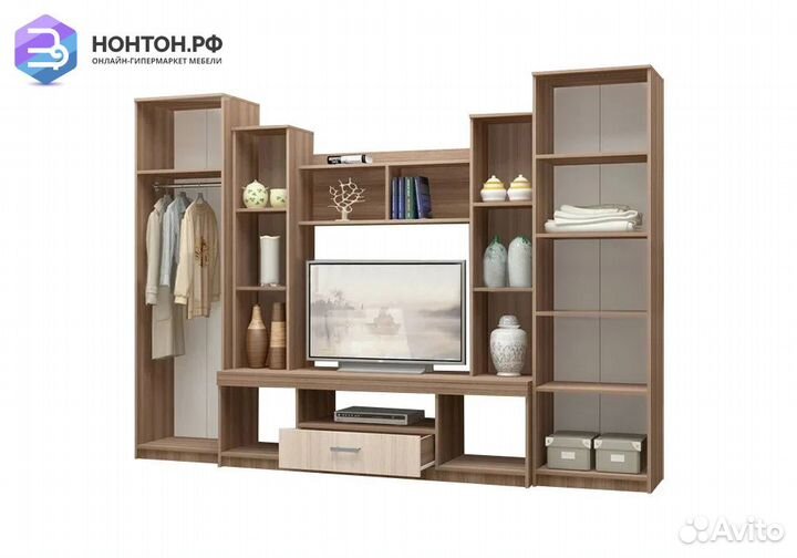 Гостиная Атлантида 4 ясень шимо светлый / ясень ши