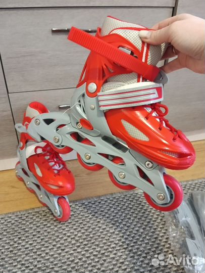 Коньки-ролики 2в1