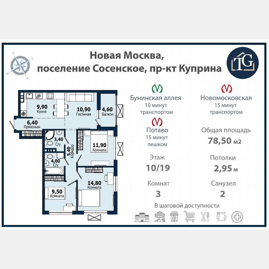 ЖК «Бунинские кварталы»