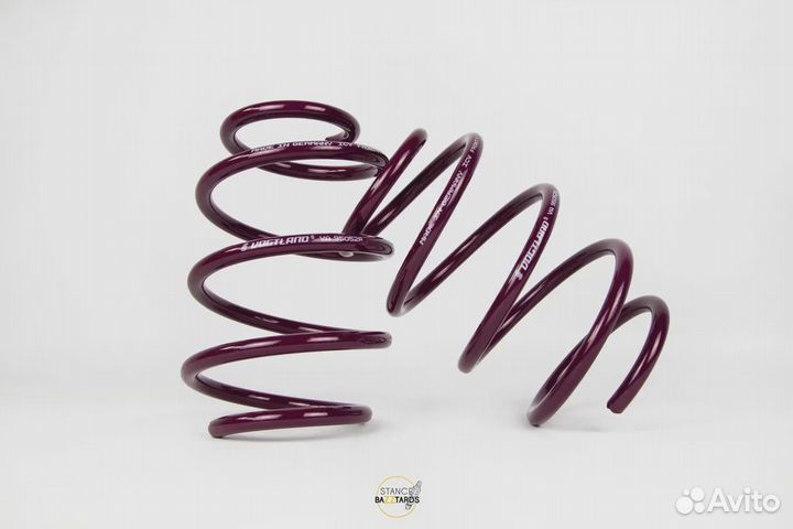 Пружины Vogtland с занижением Volvo V70 Kombi 1