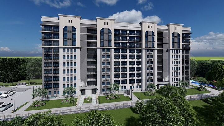 3-к. квартира, 86,3 м², 3/10 эт.