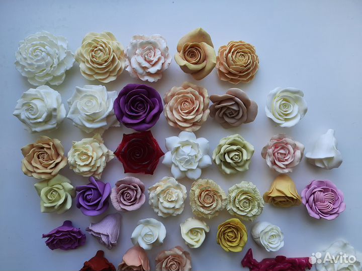 Силиконовые формы для мыла и шоколада розы