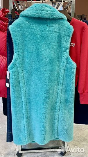 Жилет меховой натуральный La Fete новый