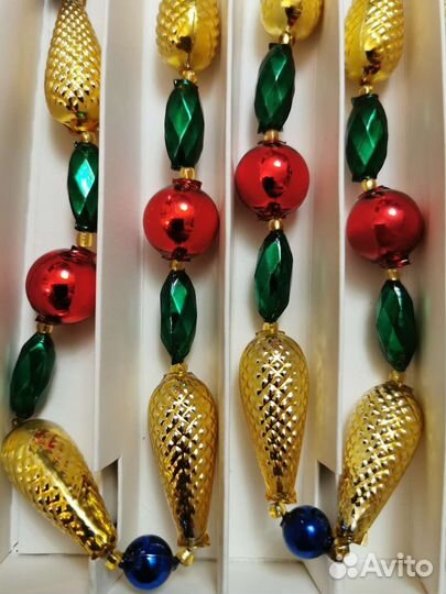 Бусы на ёлку, Чехия