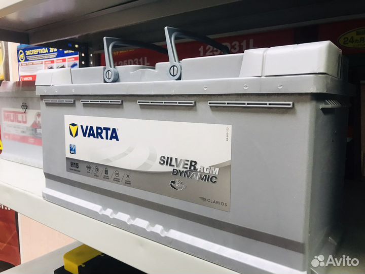 Аккумулятор AGM 105 Varta