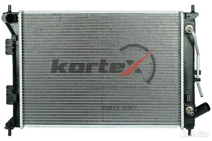 Kortex KRD1070 Радиатор двигателя