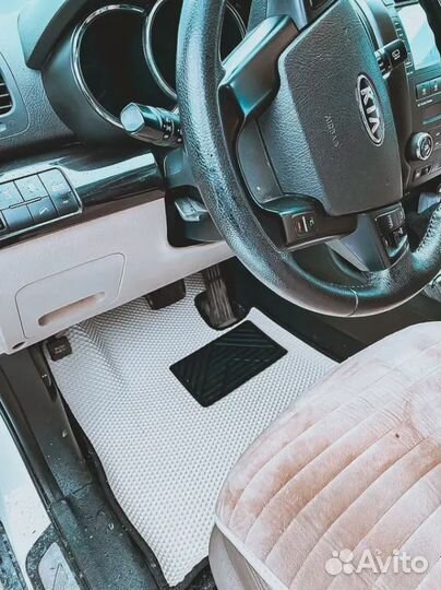 Ева / Эва /Eva коврики 3D борты +подпятник