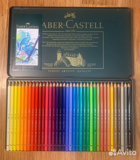 Акварельные карандаши faber castell