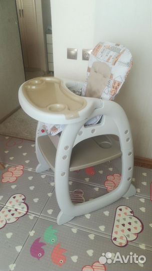 Стул-трансформер для кормления Babyton 2 в 1