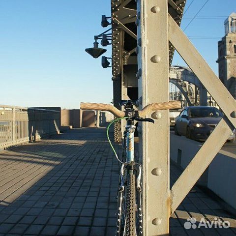 Деревянный руль 31.8х600