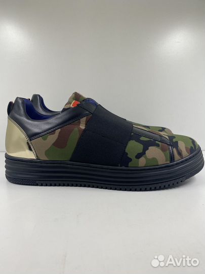 Кеды сникеры мужские A.Testoni 129 military 43 р-р