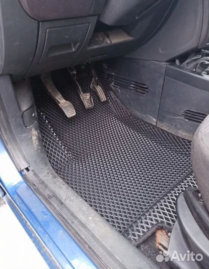 Эво автоковры 3Д с бортиками K