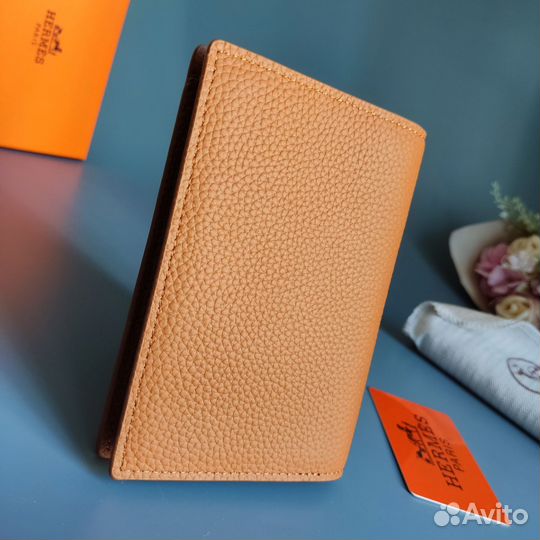 Обложка на паспорт Hermes (orange)