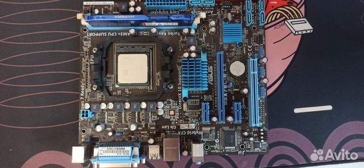 Материнская плата M5A78L-M LX с озу и процессором