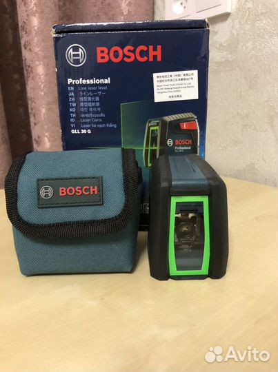 Лазерный уровень bosch gll 30 g