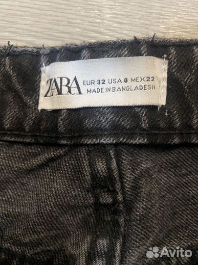 Джинсы zara 32